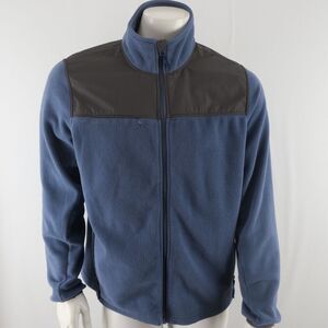 Onward Reserve Mens Full‎ Zip Sweater Jacket Size Medium Blue Gray